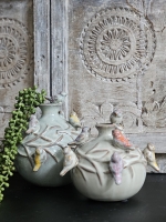 Vaas Birdy groen 14cm