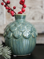 Acorn Charm – Groen Vaasje in Eikelvorm