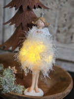 Twinkle Angel – Lichtgevend Engeltje met Pluizige Rok