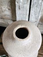 Nordic Silhouette &ndash; Organische Vaas in Zandbeige