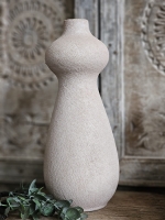Nordic Silhouette &ndash; Organische Vaas in Zandbeige