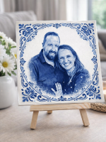 MemoryTile &ndash; Gepersonaliseerd Tegeltje met Eigen Foto (15x15 cm)