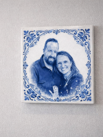 MemoryTile &ndash; Gepersonaliseerd Tegeltje met Eigen Foto (15x15 cm)
