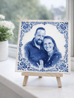 MemoryTile &ndash; Gepersonaliseerd Tegeltje met Eigen Foto (10x10 cm)