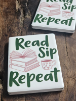 Keramisch magneetje Read Sip Repeat