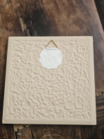 Keramisch tegeltje twee eendjes Delfts blauw