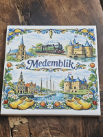 Keramisch tegeltje Medemblik kleur
